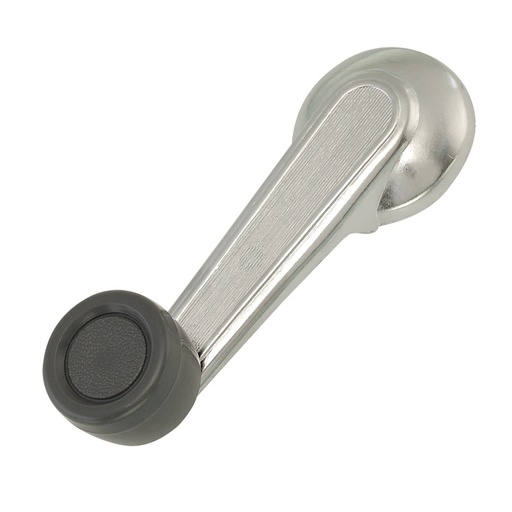 [012-2326-01] MANIJA DE ELEVAR NS 720 81-93/ICHI VAN 88-93  PERILLA GRIS ZINC CROMO REMACHE DE METAL HUSHAN    