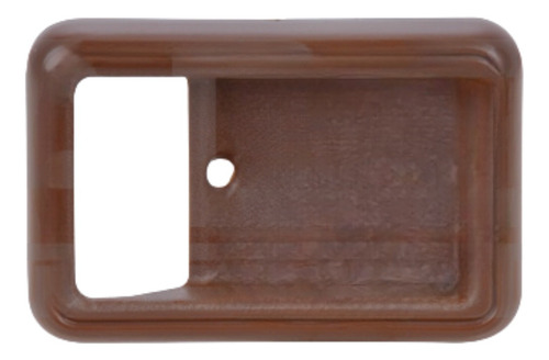 [012-2326-03] MANIJA INTERIOR NS 720 81-93  SOLO BISEL CAFE PLASTICO HUSHAN Derecho/Izquierdo Delantera  