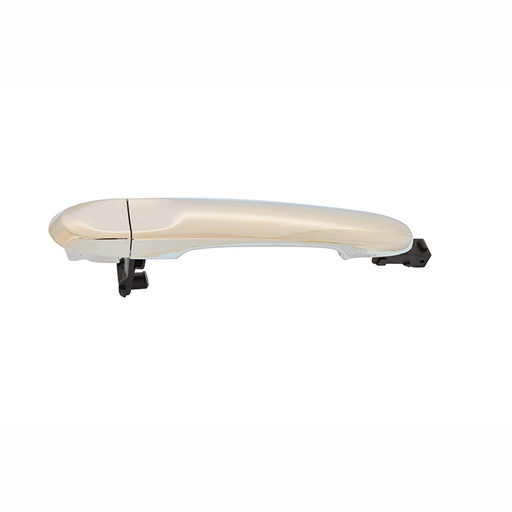 [012-2327-06] MANIJA EXTERIOR NS VERSA 12-19/MARCH 12-20/CUBE 09-14/JUKE 11-17  SIN HOYO PARA LLAVE/SIN HOYO PARA SENSOR CROMADA PLASTICO HUSHAN Derecho Delantera  