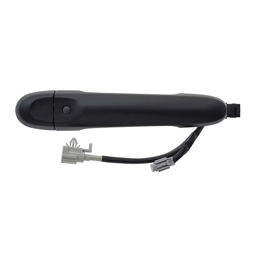 [012-2330-01] MANIJA EXTERIOR NS VERSA 12-19/MARCH 12-20/CUBE 09-14/JUKE 11-17/NOTE 14-18  SIN HOYO PARA LLAVE CON SENSOR LISA PARA PINTAR NEGRA PLASTICO HUSHAN Derecho Delantera  
