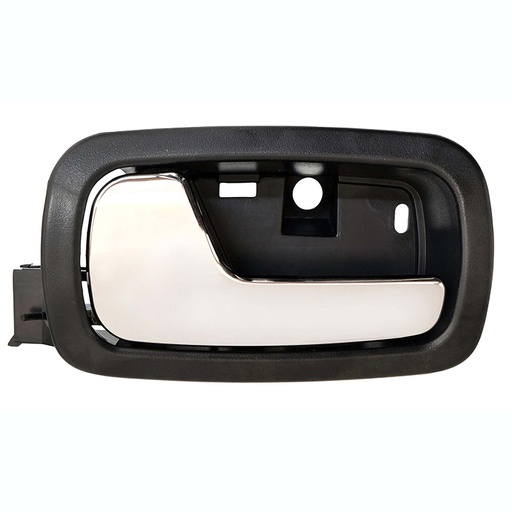 [012-2502-01] MANIJA INTERIOR CV COBALT 05-10  PT G5 06-09  NEGRA/CROMO PLASTICO HUSHAN Izquierdo Delantera  