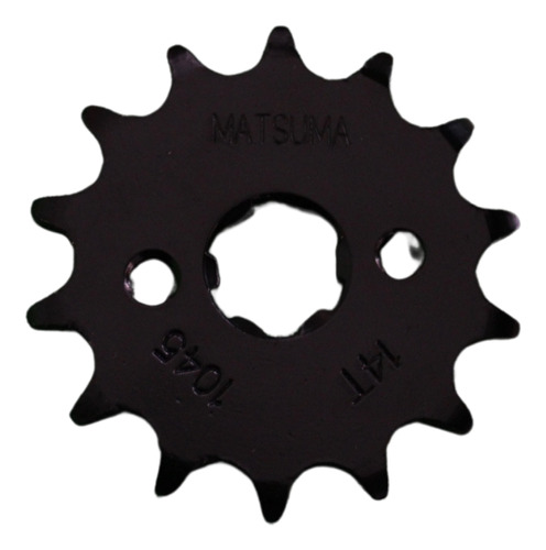 [ENENG-1505-2202] ENGRANE TRACCION DELANTERO ACERO #1045 14T AR110, AT110