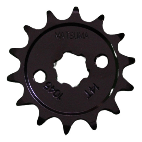 [ENENG-1505-2204] ENGRANE TRACCION DELANTERO ACERO #1045 14T FT110