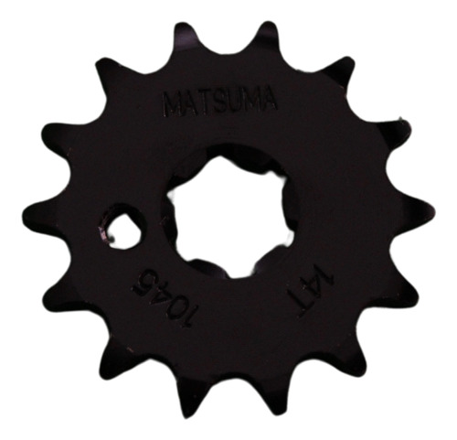 [ENENG-1505-2123] ENGRANE TRACCION DEL ACERO #1045 14T P/YAMAHA FZ16