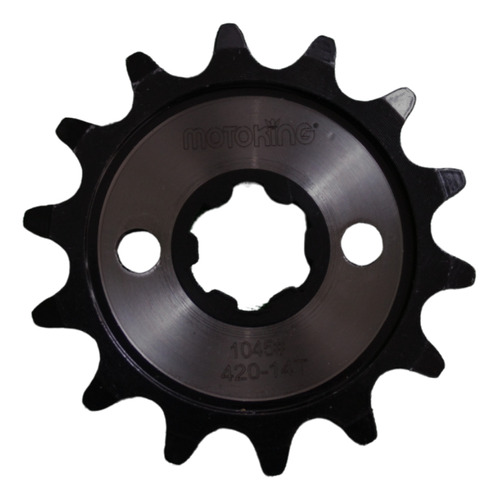 [ENG-1505-2101] ENGRANE TRACCION DEL ACERO #1045 14T P/ITALIKA ST70,ST90