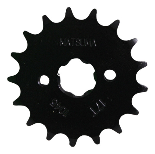 [ENENG-1505-2224] ENGRANE TRACCION DEL ACERO #1045 17T P/HONDA NXR125