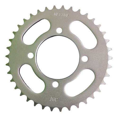 [ENENG-1505-1110] ENGRANE TRACCION TRAS ACERO #1045 38T 125Z