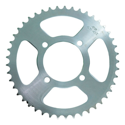 [ENENG-1505-1212] ENGRANE TRACCION TRASERO ACERO #1045 45T ITALIKA 170Z