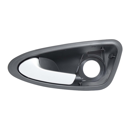 [012-2704-07] MANIJA INTERIOR ST IBIZA 09-17  CON HOYO PARA CONTROL ESPEJO NEGRO/PLATA PLASTICO PARA ESPEJO ELECTRICO HUSHAN Izquierdo Delantera  