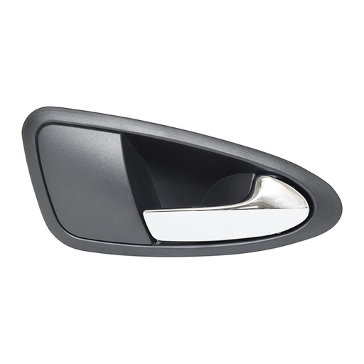 [012-2704-08] MANIJA INTERIOR ST IBIZA 09-17  SIN HOYO NEGRA/CROMO PLASTICO PARA ESPEJO ELECTRICO HUSHAN Derecho Delantera  