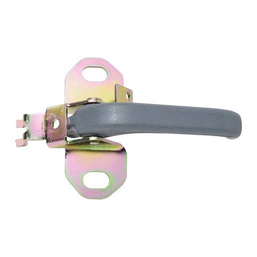[012-2909-04] MANIJA INTERIOR SZ SAMURAI SJ410 91-95/SUPER CARRY 80-90  CORRUGADA GRIS ZINC CON PLASTICO HUSHAN Derecho Delantera/Trasera  