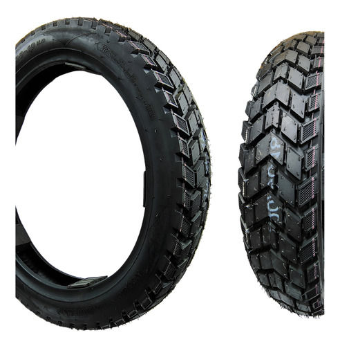 [100/90-18] LLANTA MOTO 100/90-18 TL 6PR E041