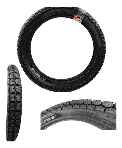 [CHAO-3.00-18] Llanta Moto Chaoyang H620 3.00-18 TT 175KG 47P DOT