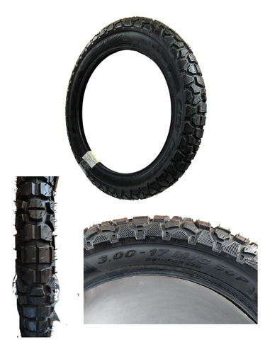 [F15010176] LLANTA TRAS CITY CROSS PIRELLI 3.00-17 TT 125FL,125F