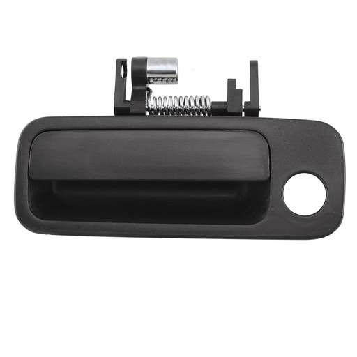 [012-3002-43] MANIJA EXTERIOR TY CAMRY 97-01  CON HOYO PARA LLAVE LISA NEGRA PLASTICO HUSHAN Izquierdo Delantera  