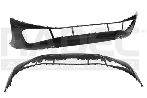 [203-3112-34] FASCIA DELANTERA VW JETTA 22-24 P/PINTAR /SPORTLINE/COMFORTLINE L4 4 CILINDROS 1.4 L4 PUERTAS