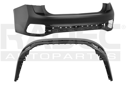 [203-3112-35] FASCIA TRASERA VW JETTA 22-24 P/PINTAR