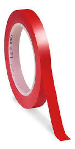 [CINR88001-R/Rollo] ROLLO CINTA REFLEJANTE 3M 1/4" ROJO
