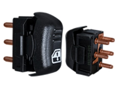 [CNT0107010] CONTROL GM. SENCILLO P/ VIDRIOS CAMARO 94-96 NEGRO ORIG. 1 Tecla 5 pines