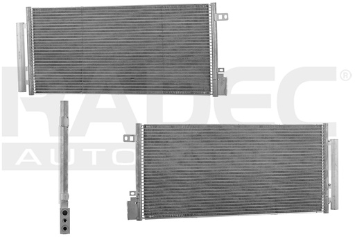 [228-0679-03] CONDENSADOR CV TRAX 13-20 L4 1.4L C/SECADOR 26 1/2X12 1/8X12MM ALUM SOLD POLA