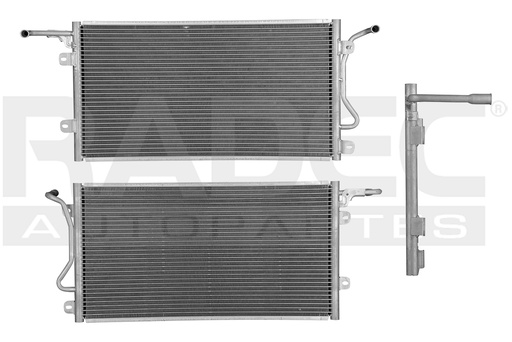 [228-1217-05] CONDENSADOR FD FIESTA/ECOSPORT 03-10 L4 1.6 LTS S/SECADOR 23 5/8X12 1/8X16MM ALUM SOLD POLAR