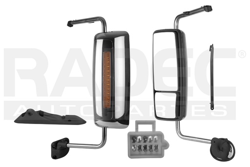 [018-3904-01] ESPEJO IT PROSTAR 08-19 ELECTRICO C/DESEMPANANTE CROMADO IZQ