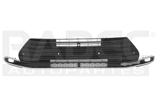 [003-3012-36] REJILLA FASCIA DELANTERA TY SIENNA 21-24 NEGRA C/MOLDURA CROMADA C/HOYO P/FARO C/HOYO P/SENSOR C/HOYO P/CAMARA XLE/LIMITED/LE V6 6 CILINDROS 3.5L 5 PUERTAS CENTRAL