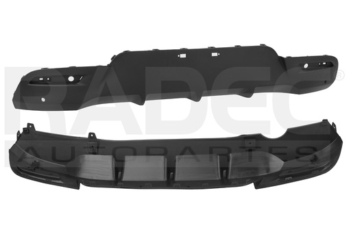 [203-3506-15] FASCIA TRASERA KI RIO 18-20 INFERIOR C/HOYO P/SENSOR EX/LX/L L4 4 CILINDROS 1.6L 4 PUERTAS CN