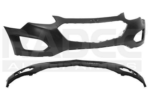 [203-0622-23] FASCIA DELANTERA CV EQUINOX 16-17 P/PINTAR C/HOYO P/FARO LS/LT/LTZ/ L4 4 CILINDROS 2.4L 5 PUERTAS SUPERIOR
