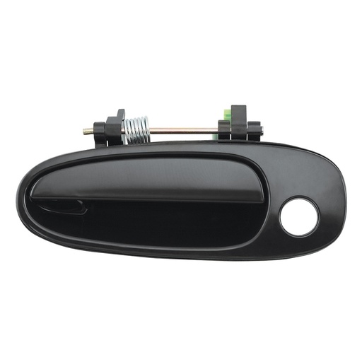 [012-3004-21] MANIJA EXTERIOR TY COROLLA 92-97/RAV4 96-00  CV GEO PRIZM 92-97  CON HOYO PARA LLAVE CORRUGADA NEGRA PLASTICO HUSHAN Izquierdo Delantera  