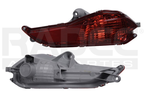 [013-3018-12] CUARTO REFLEJANTE TRASERO TY YARIS 18-22 4 PUERTAS CN DER