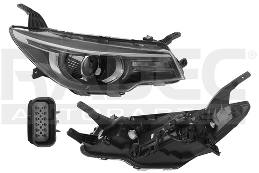 [019-5502-00] FARO MG ZS 21-22 C/MOTOR C/LEDS C/FOCO 11 PINES CN DER