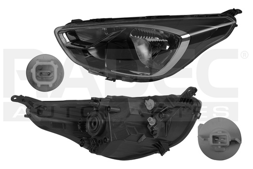 [019-1254-05] FARO FD FIGO 19-21 ELECTRICO/MANUAL FILO CROMADO S/FOCO DEPO IZ