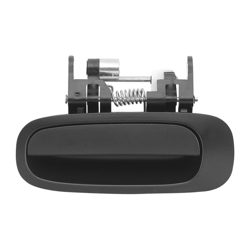 [012-3004-27] MANIJA EXTERIOR TY COROLLA  CV GEO PRIZM 98-02  CORRUGADA NEGRA PLASTICO HUSHAN Izquierdo Trasera  