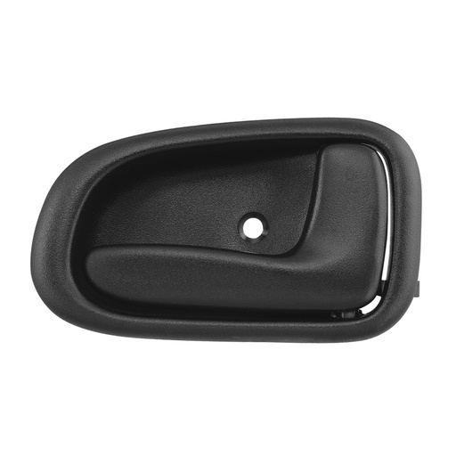 [012-3004-28] MANIJA INTERIOR TY COROLLA  CV GEO PRIZM 92-97  PATA CORTA NEGRO PLASTICO HUSHAN Derecho Delantera/Trasera  