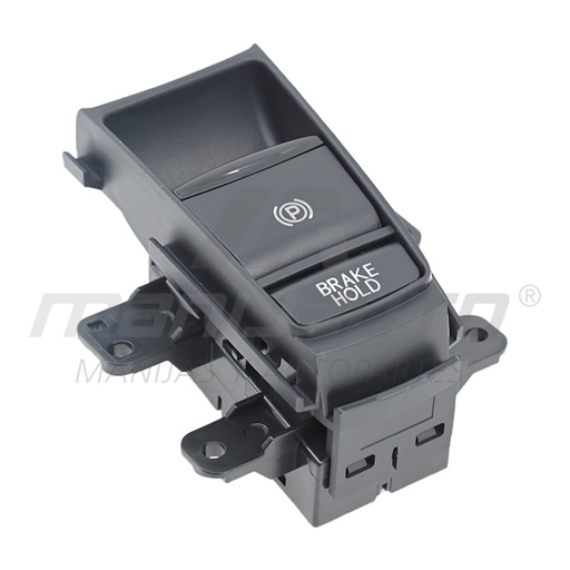 [71703] CONTROL ELECTRICO HD HRV FRENO DE MANO 2 PINS 2 TECLAS NEGRO FILO NEGRO 12 V CC CHIN MANIJAUTO Delantera