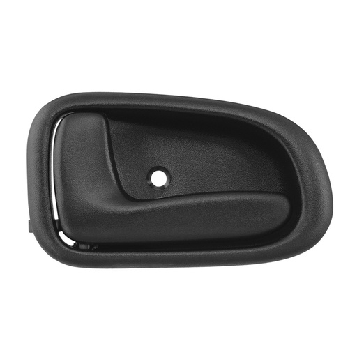 [012-3004-29] MANIJA INTERIOR TY COROLLA  CV GEO PRIZM 92-97  PATA CORTA NEGRO PLASTICO HUSHAN Izquierdo Delantera/Trasera  