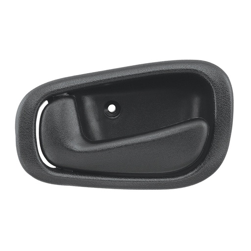 [012-3004-31] MANIJA INTERIOR TY COROLLA  CV GEO PRIZM 98-02  SIN HOYO PARA SEGURO NEGRO PLASTICO HUSHAN Izquierdo Delantera/Trasera  