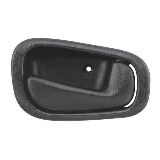 [012-3004-32] MANIJA INTERIOR TY COROLLA  CV GEO PRIZM 98-02  SIN HOYO PARA SEGURO NEGRO PLASTICO HUSHAN Derecho Delantera/Trasera  