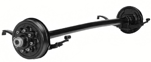 [F3595S] EJE PARA REMOLQUE 95” 80” 5 EN 5.5”