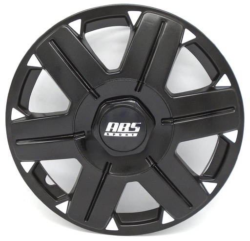 [POLR13-LES0026] TAPON POLVERA RIN 13 ABS SPORT TUNING NEGRO-BLANCO LES0026