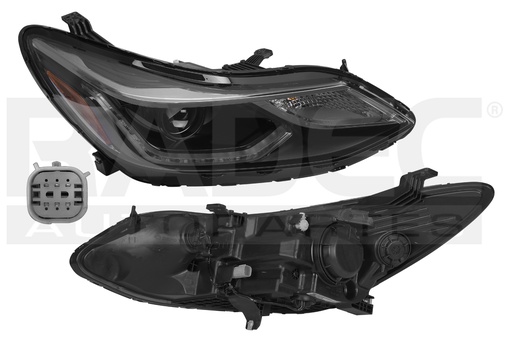 [019-0665-20] FARO CV CRUZE PREMIER/LT 16-19 C/FOCO HALOGENO C/LUZ DE DIA LINEA NUEVA DEPO DER
