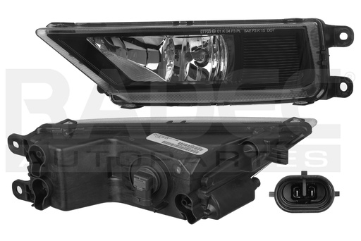 [015-3126-01] FARO NIEBLA VW TIGUAN 18-21 C/FOCO DEPO IZQ