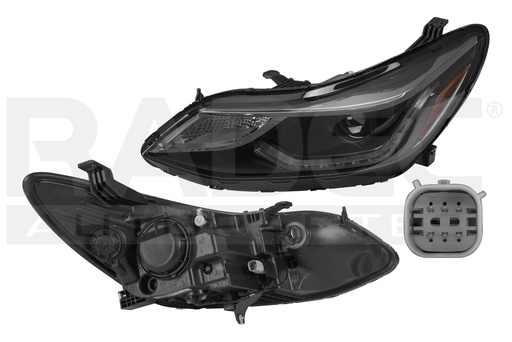 [019-0665-21] FARO CV CRUZE PREMIER/LT 16-19 C/FOCO HALOGENO C/LUZ DE DIA LINEA NUEVA DEPO IZQ