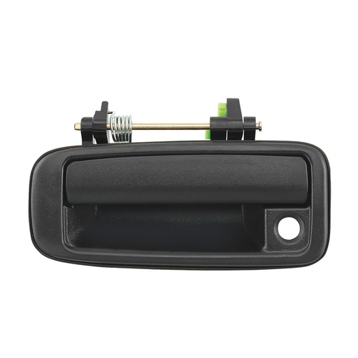 [012-3004-69] MANIJA EXTERIOR TY COROLLA 88-91  CV GEO PRIZM 89-91  CON HOYO PARA LLAVE CORRUGADA NEGRA PLASTICO HUSHAN Izquierdo Delantera  