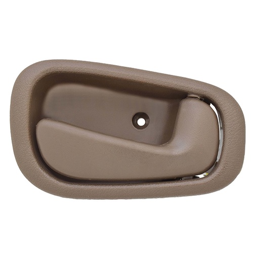 [012-3004-84] MANIJA INTERIOR TY COROLLA  CV GEO PRIZM 98-02  SIN HOYO PARA SEGURO CAFE PLASTICO HUSHAN Derecho Delantera/Trasera  