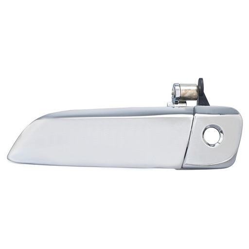 [012-3005-07] MANIJA EXTERIOR TY HIACE 06-19  CON HOYO PARA LLAVE CROMADA PLASTICO HUSHAN Izquierdo Delantera  
