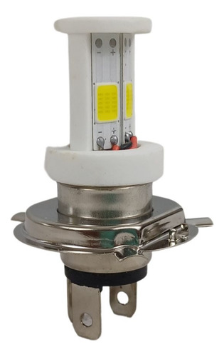 [LM127A] FOCO H4 PARA MOTO H4 LED ALTA Y BAJA BLANCA