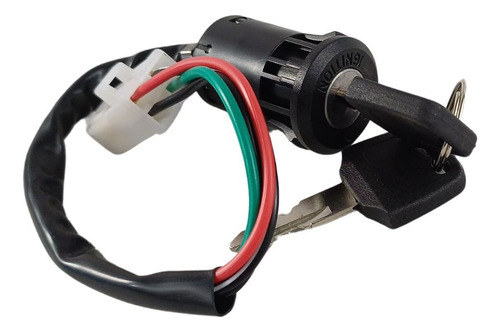 [LM203A] SWITCH CON LLAVE  BRONX PARA MOTO UNIVERSAL ITALIKA 12Vcc