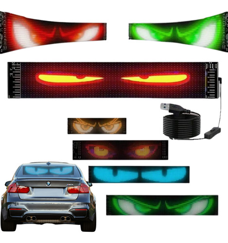 [LU986A] PANTALLA LED FLEX CONTROL APP Y BT 12X59.5CM